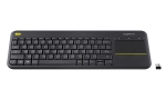 Logitech k400 Plus Wireless Touchpad Keyboard - K400+