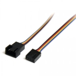 StarTech 12in 4 Pin Fan Power Extension Cable - M/F
