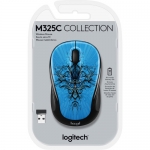 Logitech m325C Wireless Mouse (Blue Trance) - 910-005338