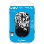 Logitech m25C Wireless Mouse (Dark Fleur) - 910-005339