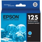 Epson 125 Cyan Ink Cartridge for Stylus 125, 127, 130, 230, 420, 625 /WorkForce 320, 323, 325