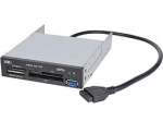 USB 3.0 Internal Bay Multi Card Reader - JU-MR0A11-S1