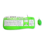 Saitek Keyboard and Mouse Combo - Green