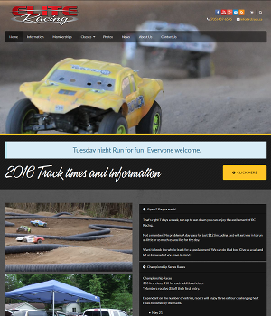 Elite Racing - Responsive WordPress Website