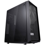 Fractal Design Meshify C Window Computer Case Mid-tower - Black - Tempered Glass