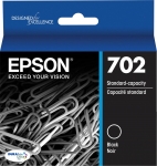Epson T702 Black Standard Ink Cartridge for Epson WF-3720, WF-3730,  WF-3733