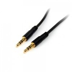 StarTech.com 10 ft Slim 3.5mm Stereo Audio cable M/M