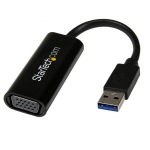 StarTech.com Slim USB 3.0 to VGA External Video Card Multi Monitor Adapter 1920x1200 - USB32VGAES